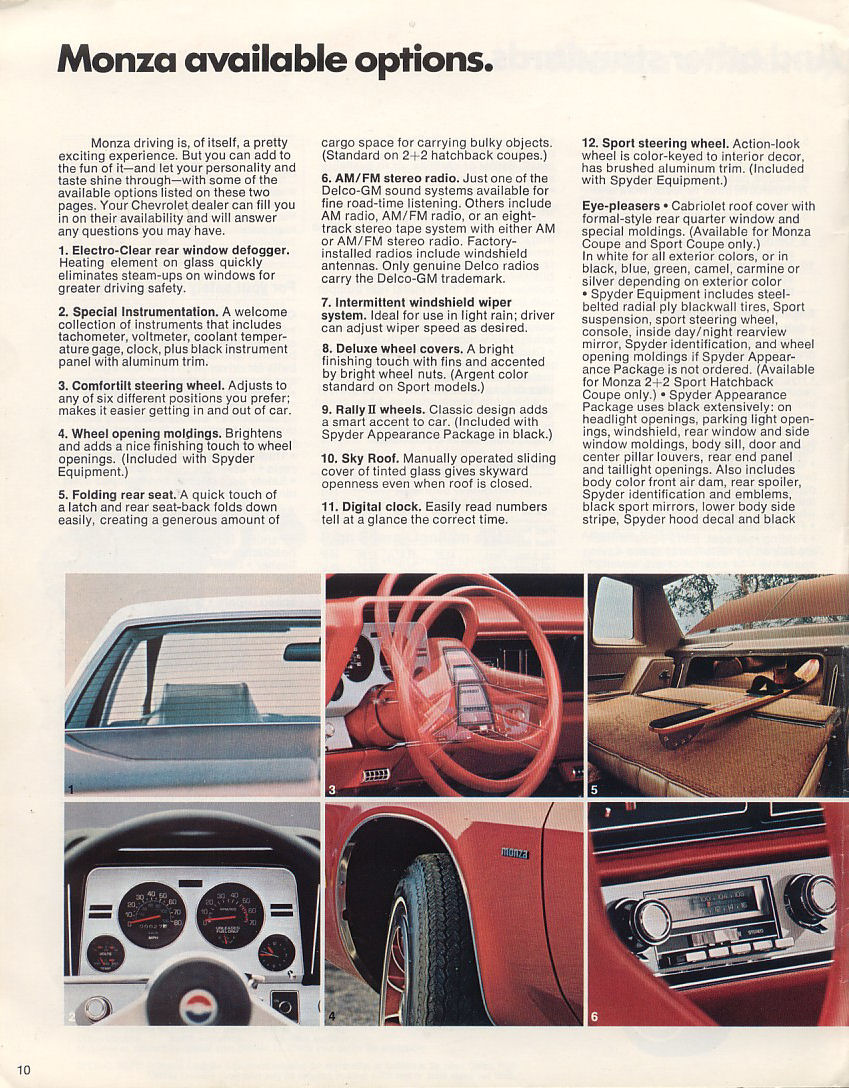 1978 Chevrolet Monza Brochure