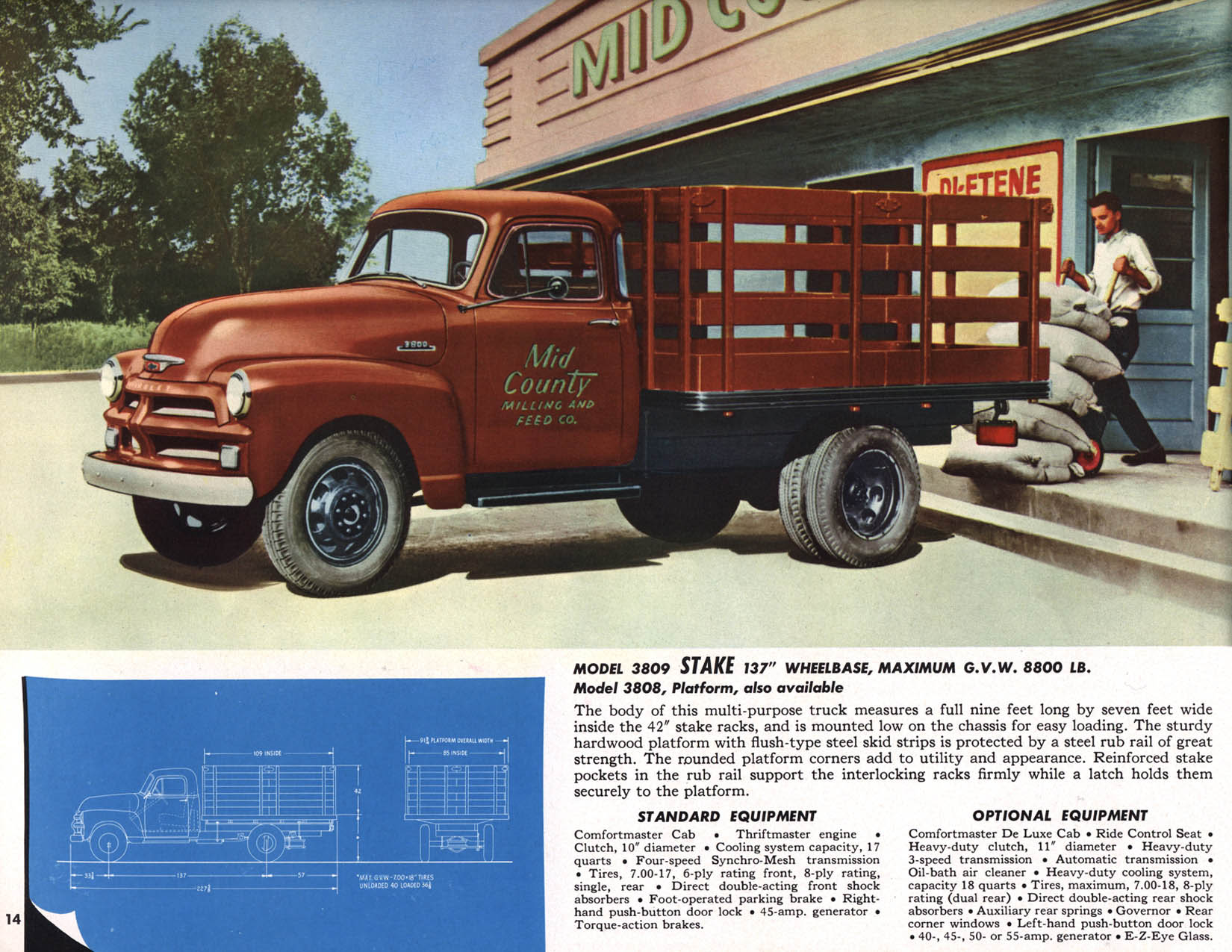 1954 Chevrolet Trucks Brochure