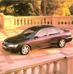 1998/1999 Honda Accord Type R Spezial Blatt/Broschüre 
