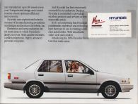 1986 Hyundai brochure