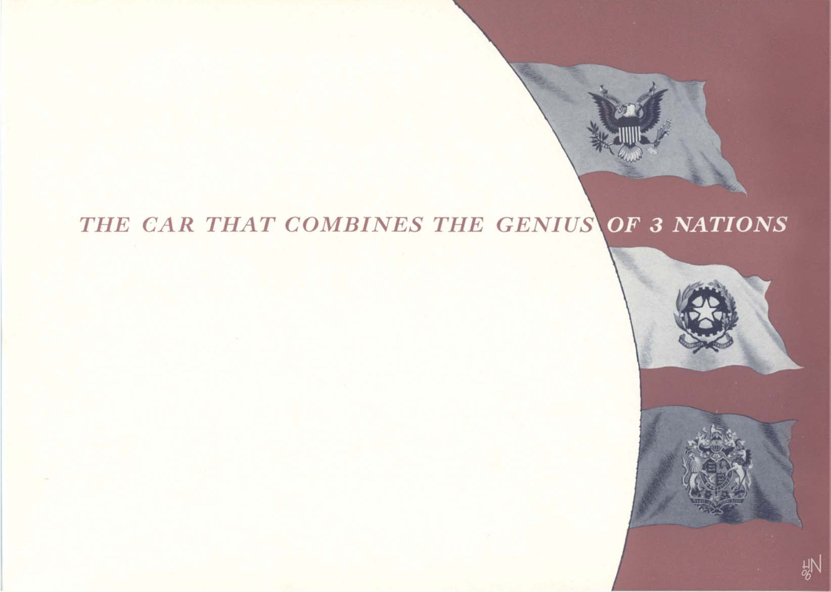 1953 Nash Healey brochure