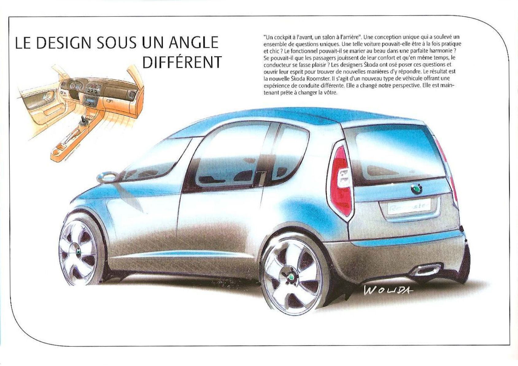 Skoda Roomster Concept - Car Body Design