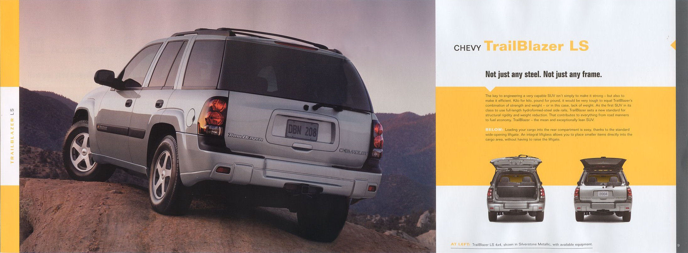 2004 Chevrolet Trail Blazer brochure