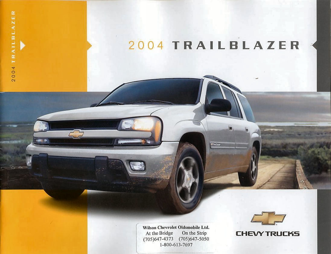 2004 Chevrolet Trail Blazer brochure