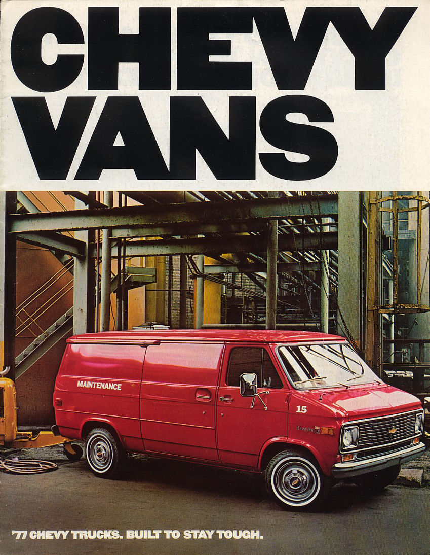 1977 Chevrolet Vans brochure