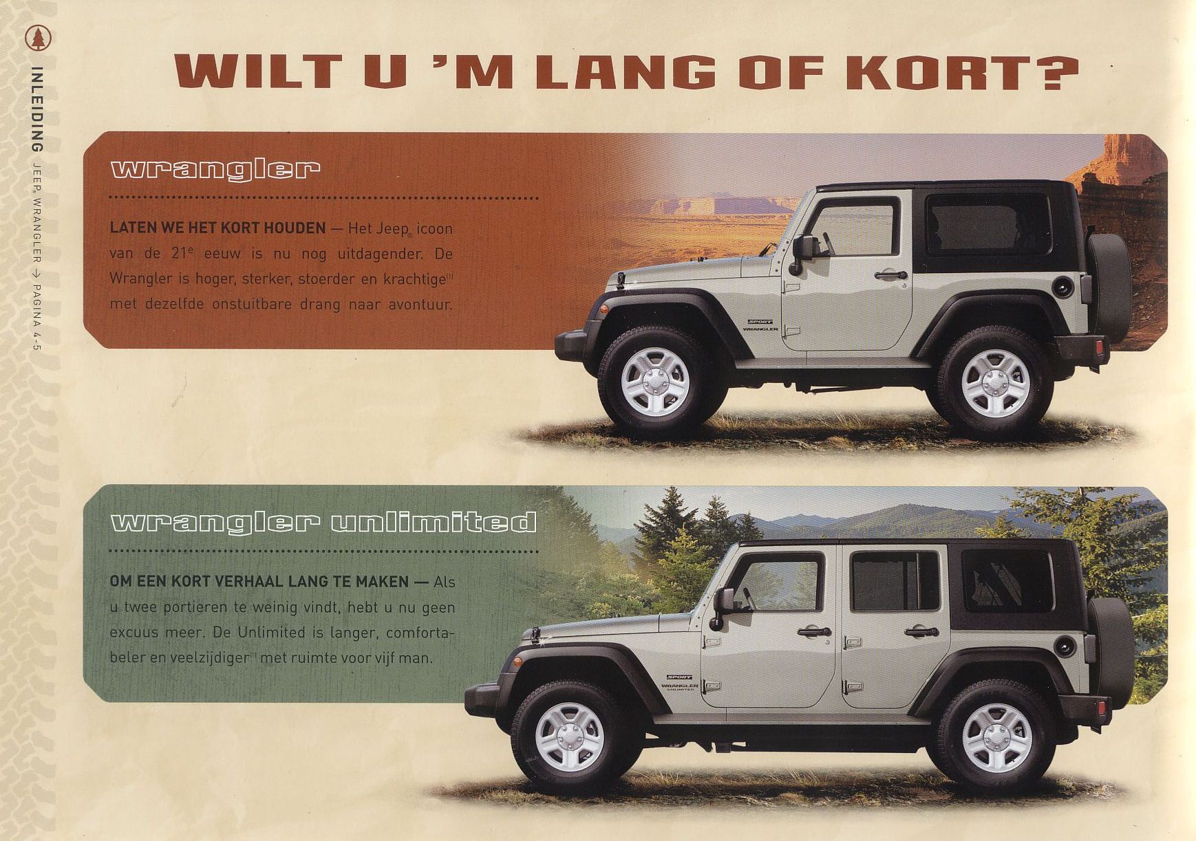 2006 Jeep Wrangler brochure