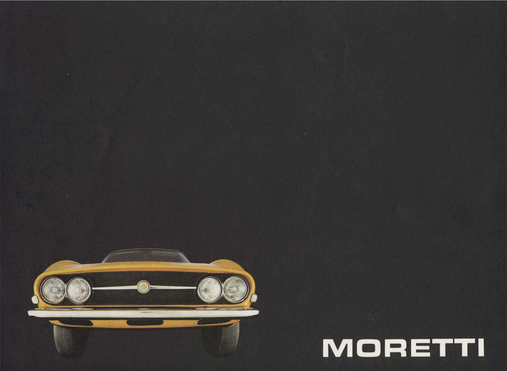 1967 Moretti Fiat 124 brochure